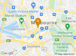map of W Melbourne