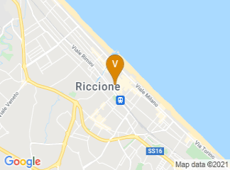 map of PalaRiccione