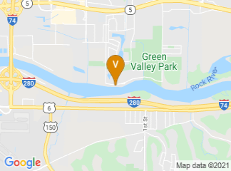 map of VETERANS PARKWAY