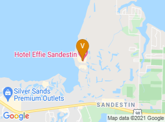 map of Hotel Effie Sandestin