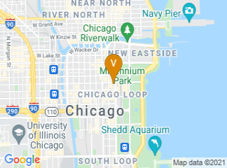 map of Pritzker Military Museum & Library
