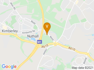 map of Nuthall Methodist Church