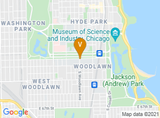 map of David Rubenstein Forum at the University of Chicago