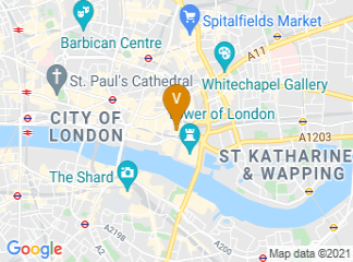 map of Four Seasons Hotel London at Ten Trinity Square