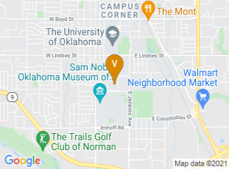 map of Thurman J. White Forum Building