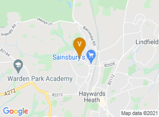 map of Haywards Heath College