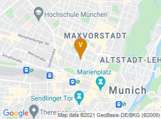 map of Amerikahaus München
