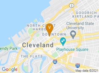 map of Cleveland Metropolitan Conference Center