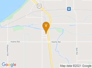 map of Matsqui Community Hall