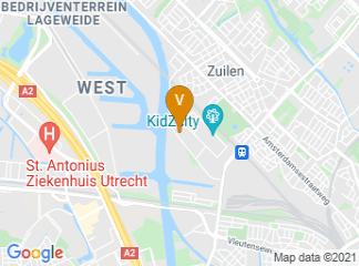 map of Werkspoorkathedraal Utrecht