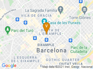 map of Hotel Claris