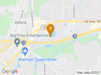 map of Oxford Civic Center