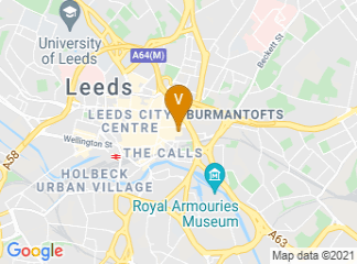 map of Leeds Outdoor Market