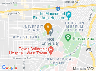 map of Rice University - McNair Hall