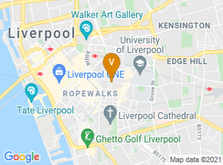 map of Rodney House, Liverpool John Moores University