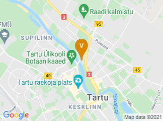 map of Delta Centre - University of Tartu