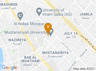 map of College of Education - University of Mustansiriya