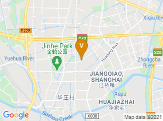 map of Holiday Inn Express Shanghai Hongqiao North