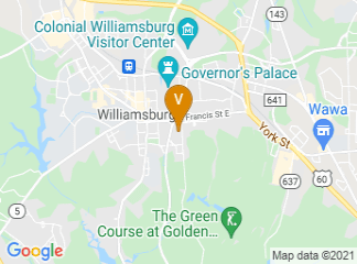 map of WILLIAMSBURG LODGE