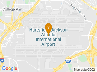 map of Hartsfield-Jackson Atlanta International Airport