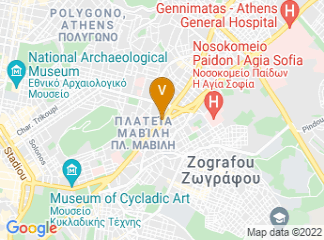 map of Pasteur Hellenic Institute