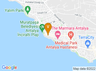 map of Oz Hotels Antalya