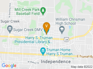map of Harry S. Truman Presidential Library & Museum