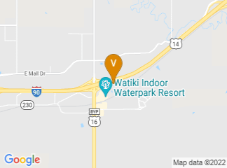 map of Courtyard by Marriott Rapid City