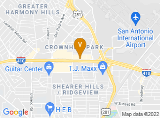map of Marriott San Antonio Airport