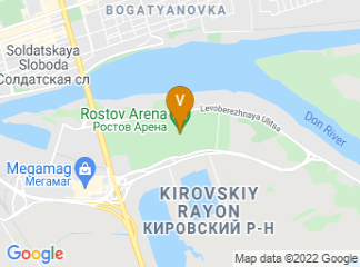 map of Rostov Arena