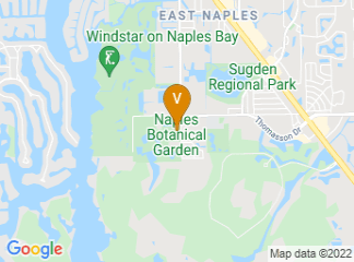 map of Naples Botanical Garden