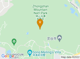 map of Dr. Sun Yat-sen's Mausoleum