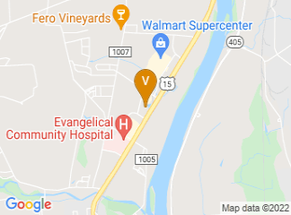 map of Best Western Plus Country Cupboard Inn