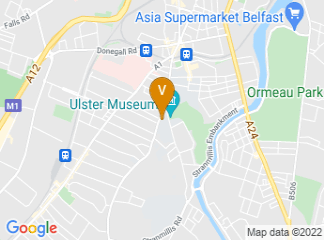 map of Queen's University Belfast EEECS