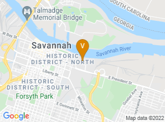 map of Thompson Savannah