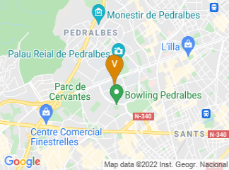 map of Universitat Politècnica de Catalunya - UPC