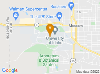 map of University of Idaho College of Law