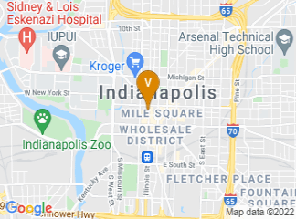 map of Indianapolis Bar Association