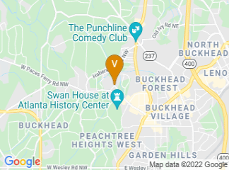 map of Cherokee Town & Country Club