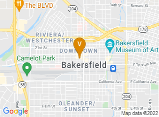 map of Bakersfield Chamber of Commerce