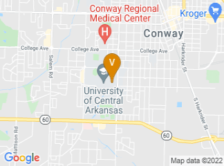map of McCastlain Hall