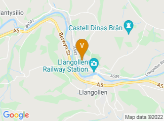 map of Llangollen Food Festival