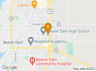 map of Moraine Park Technical College - Beaver Dam Campus