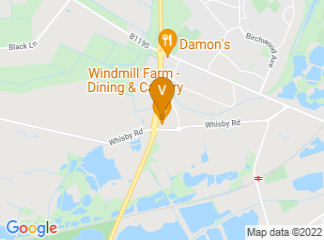 map of Windmill Farm Hotel