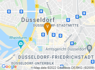 map of Königsallee