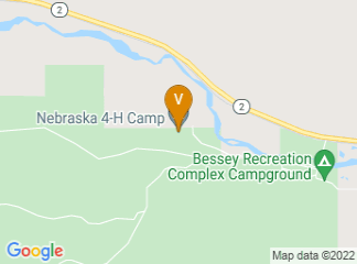 map of Nebraska 4-H Camp
