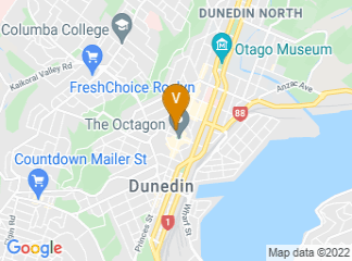 map of The Glenroy Auditorium