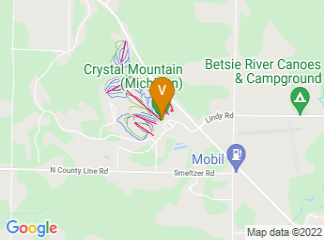 map of Crystal Mountain (Michigan)
