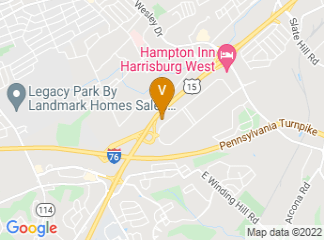 map of Pennsylvania Bar Institute