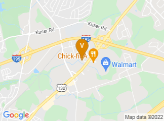 map of Hilton Garden Inn Hamilton